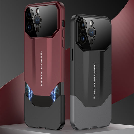 For iPhone 15 GKK Imitation Ultimate Design All-inclusive Shockproof Phone Case(Balck) by GKK