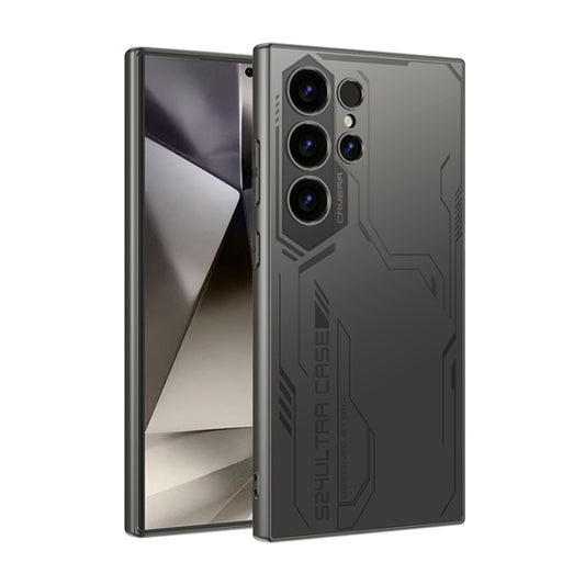 For Samsung Galaxy S23 Ultra 5G GKK AG Craft Skin Feel Exploration Edition Full Coverage Phone Case(Black) by GKK