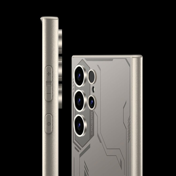 For Samsung Galaxy S23 Ultra 5G GKK AG Craft Skin Feel Exploration Edition Full Coverage Phone Case(Grey) by GKK