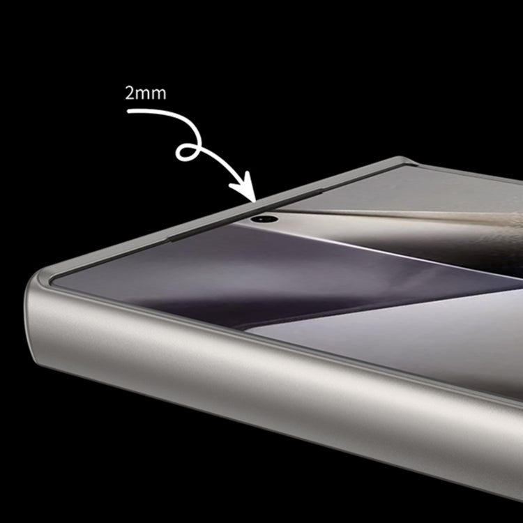 For Samsung Galaxy S23 Ultra 5G GKK AG Craft Skin Feel Exploration Edition Full Coverage Phone Case(Grey) by GKK