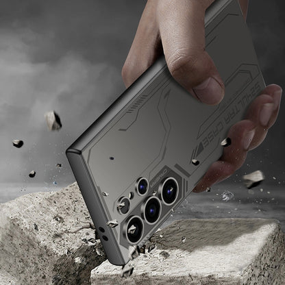 For Samsung Galaxy S23 Ultra 5G GKK AG Craft Skin Feel Exploration Edition Full Coverage Phone Case(Grey) by GKK