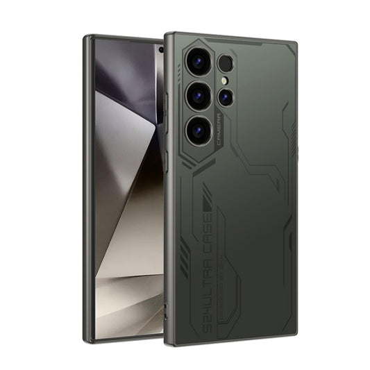 For Samsung Galaxy S23 Ultra 5G GKK AG Craft Skin Feel Exploration Edition Full Coverage Phone Case(Green) by GKK