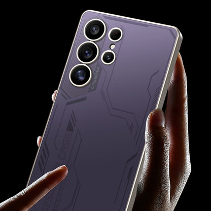 For Samsung Galaxy S25 Ultra 5G GKK AG Craft Skin Feel Exploration Edition Full Coverage Phone Case(Purple) by GKK