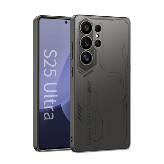 For Samsung Galaxy S25 Ultra 5G GKK AG Craft Skin Feel Exploration Edition Full Coverage Phone Case(Black) by GKK