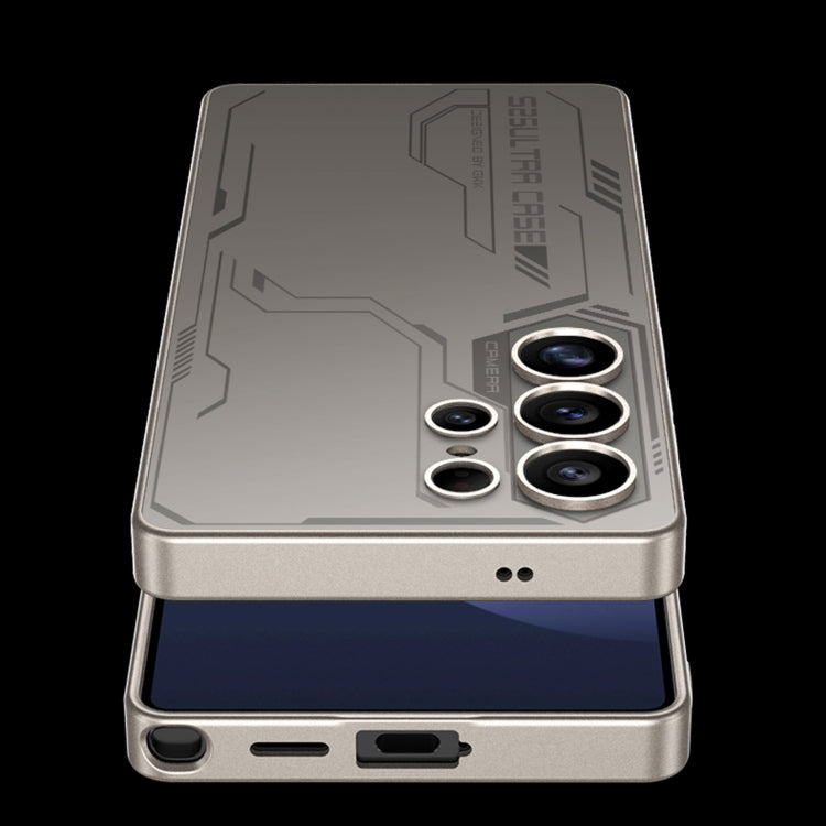 For Samsung Galaxy S25 Ultra 5G GKK AG Craft Skin Feel Exploration Edition Full Coverage Phone Case(Grey) by GKK