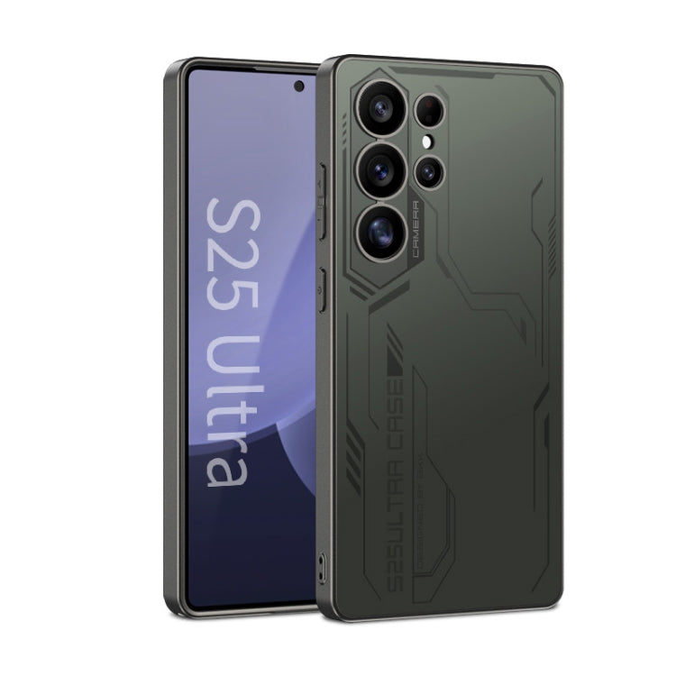 For Samsung Galaxy S25 Ultra 5G GKK AG Craft Skin Feel Exploration Edition Full Coverage Phone Case(Green) by GKK