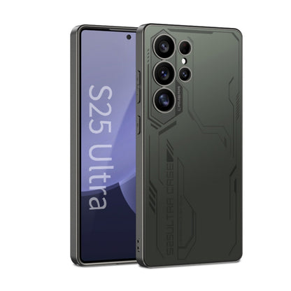 For Samsung Galaxy S25 Ultra 5G GKK AG Craft Skin Feel Exploration Edition Full Coverage Phone Case(Green) by GKK