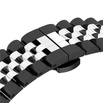 For  Xiaomi Redmi Watch 4 Five-bead Butterfly Buckle Metal Watch Band(Black) - Watch Bands by buy2fix | Online Shopping UK | buy2fix