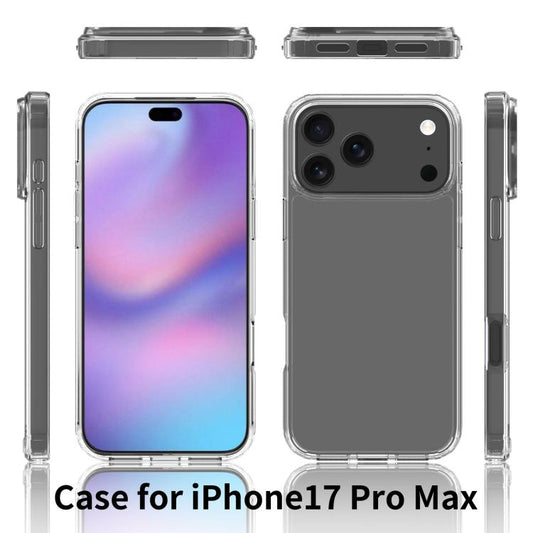 For iPhone 17 Pro Max Scratchproof Acrylic TPU Phone Case(Transparent) - iPhone 17 Pro Max Cases by buy2fix | Online Shopping UK | buy2fix