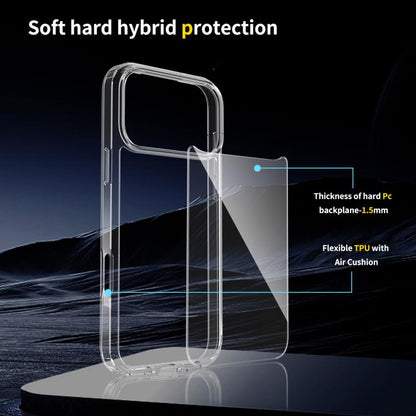 For iPhone 17 Pro Max Scratchproof Acrylic TPU Phone Case(Transparent) - iPhone 17 Pro Max Cases by buy2fix | Online Shopping UK | buy2fix