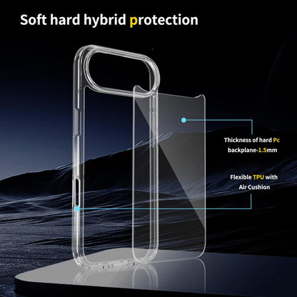 For iPhone 17 Air Scratchproof Acrylic TPU Phone Case(Transparent) - iPhone 17 Air Cases by buy2fix | Online Shopping UK | buy2fix