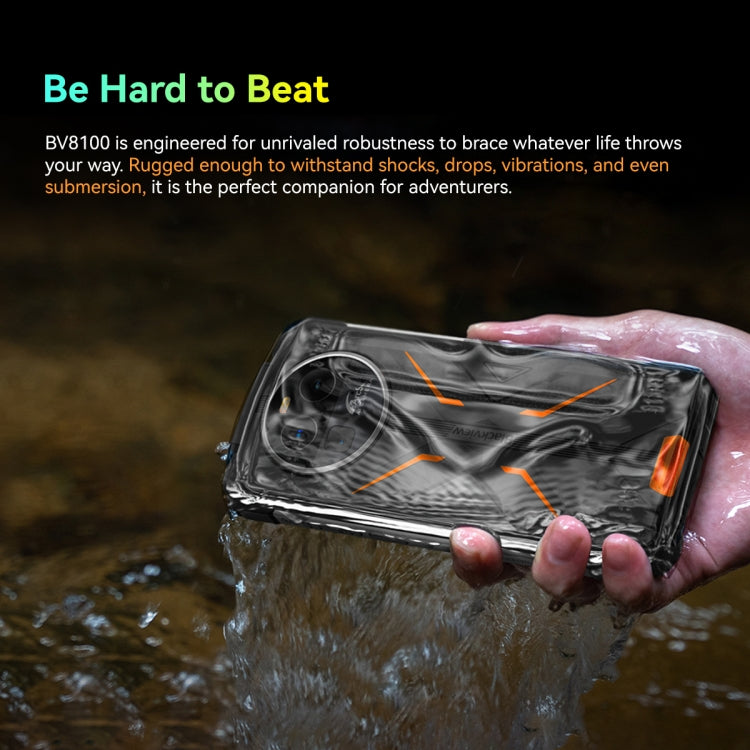 [HK Warehouse] Blackview BV8100 Rugged Phone, 8GB+256GB, 6.5 inch Android 14 MediaTek Helio G99 Octa Core up to 2.2GHz, Network: 4G, NFC, OTG(Green) - Blackview by Blackview | Online Shopping UK | buy2fix