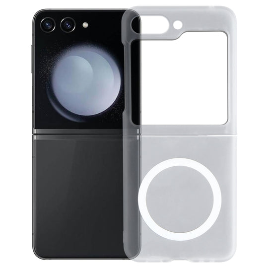 For Samsung Galaxy Z Flip6 / Flip7 FE MagSafe All-Inclusive Shockproof PC Phone Case(Transparent)