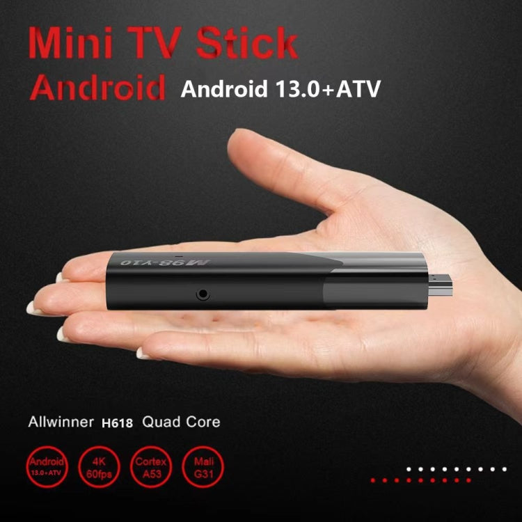 M98-Y10 Allwinner H618 Quad-Core ARM Cortex A53 6K HD Android TV Stick, RAM:2GB+16GB(AU Plug) - Android TV Sticks by buy2fix | Online Shopping UK | buy2fix