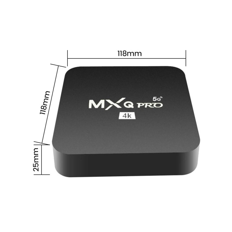 MXQ Pro RK3228A Quad-Core CPU 4K HD Network Set-Top Box, RAM:2GB+16GB(US Plug) - RK3228A by buy2fix | Online Shopping UK | buy2fix