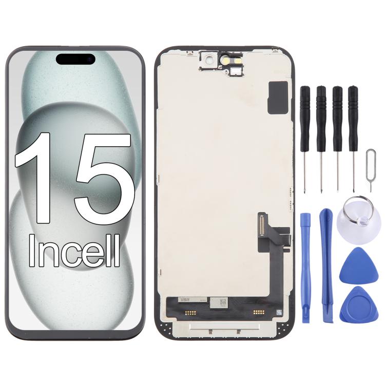 For iPhone 15 HD Incell LCD Screen by buy2fix