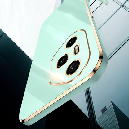 For Honor 300 Pro XINLI Straight 6D Plating Gold Edge TPU Phone Case(Pink) - Honor Cases by XINLI | Online Shopping UK | buy2fix