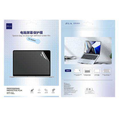 For MacBook Pro 14.2 inch 2021 ZGA Clear HD PET Laptop Screen Protector - Keyboard Protector by ZGA | Online Shopping UK | buy2fix