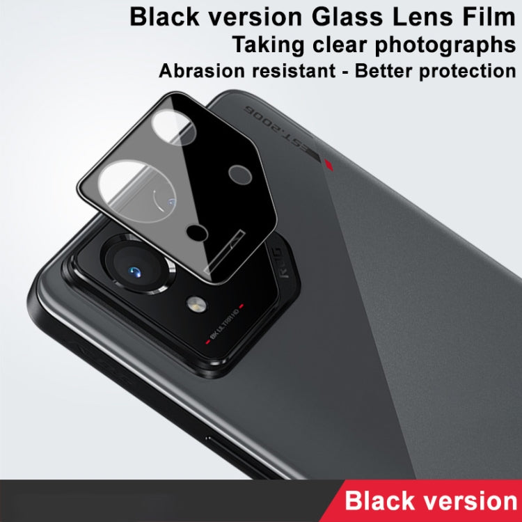 For Asus ROG Phone 8 IMAK Rear Camera Lens Glass Film Black Version - Other by imak | Online Shopping UK | buy2fix