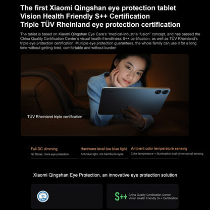 Xiaomi Redmi Pad Pro 12.1 inch Tablet PC, 6GB+128GB, HyperOS Qualcomm Snapdragon 7s Gen2 Octa Core, 10000mAh Battery(Cyan) - Other by Xiaomi | Online Shopping UK | buy2fix