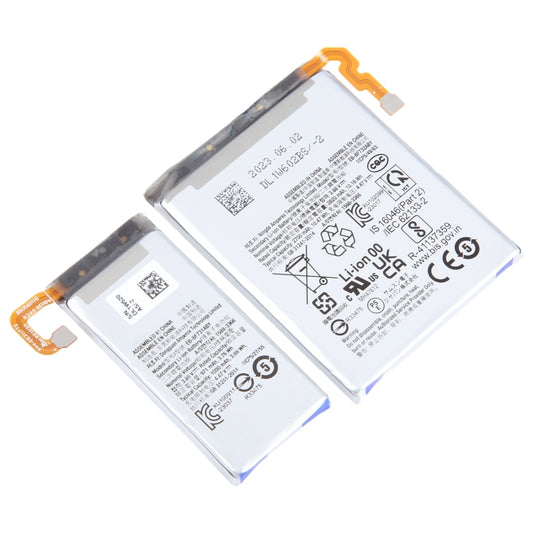 For Samsung Galaxy Z Flip5 2620mAh 971mAh 1 Pair Battery Replacement by buy2fix