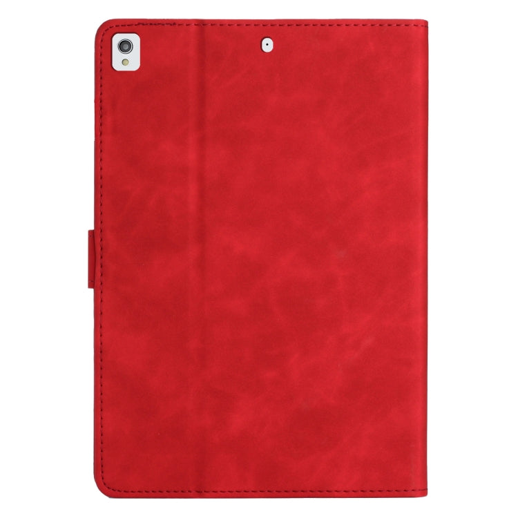 For iPad 10.2 2019/2020/10.5 2017/2019 Coconut Tree Embossed Smart Leather Tablet Case(Red) - iPad Pro 10.5 inch Cases by buy2fix | Online Shopping UK | buy2fix