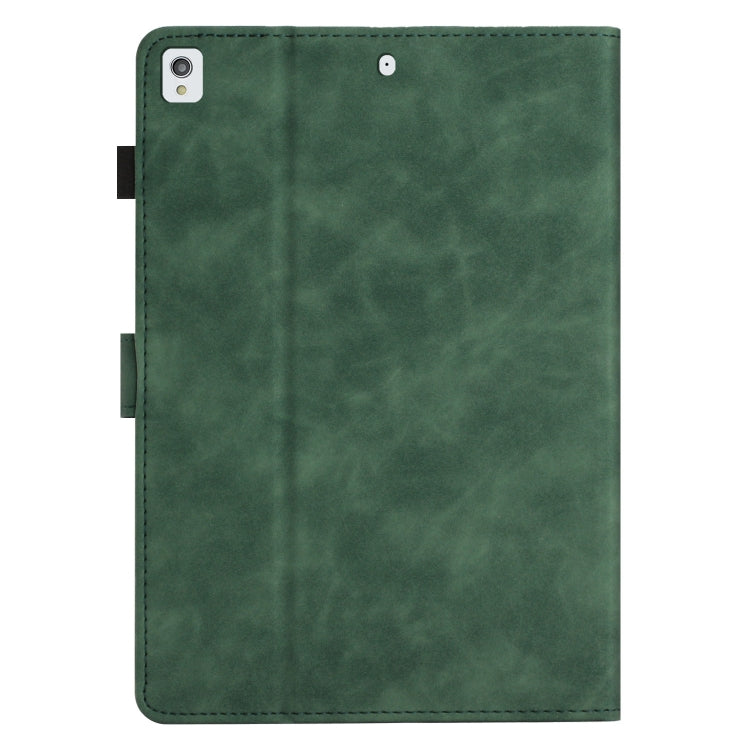 For iPad 10.2 2019/2020/10.5 2017/2019 Coconut Tree Embossed Smart Leather Tablet Case(Green) - iPad Pro 10.5 inch Cases by buy2fix | Online Shopping UK | buy2fix