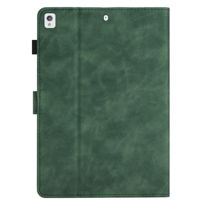 For iPad 10.2 2019/2020/10.5 2017/2019 Coconut Tree Embossed Smart Leather Tablet Case(Green) - iPad Pro 10.5 inch Cases by buy2fix | Online Shopping UK | buy2fix