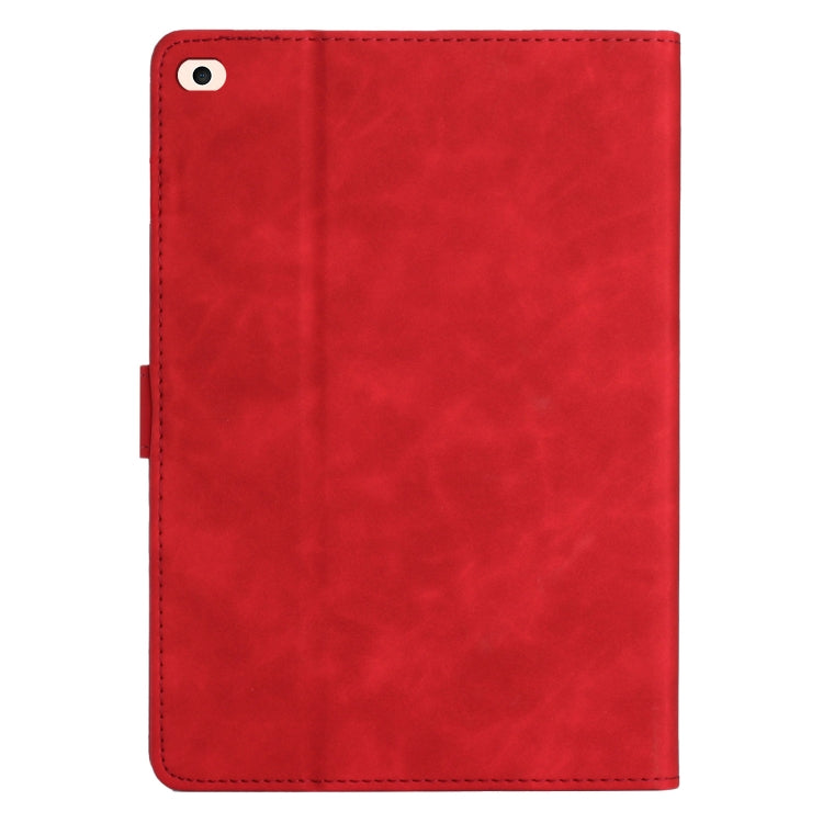 For iPad Air/Air 2/9.7 2017/2018 Coconut Tree Embossed Smart Leather Tablet Case(Red) - iPad Pro 9.7 inch Cases by buy2fix | Online Shopping UK | buy2fix