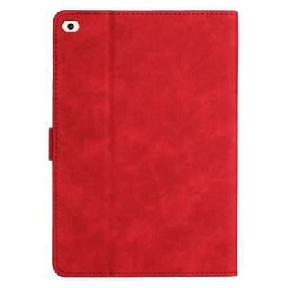 For iPad Air/Air 2/9.7 2017/2018 Coconut Tree Embossed Smart Leather Tablet Case(Red) - iPad Pro 9.7 inch Cases by buy2fix | Online Shopping UK | buy2fix