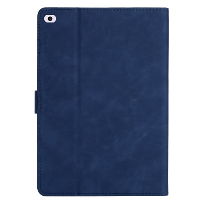 For iPad Air/Air 2/9.7 2017/2018 Coconut Tree Embossed Smart Leather Tablet Case(Blue) - iPad Pro 9.7 inch Cases by buy2fix | Online Shopping UK | buy2fix