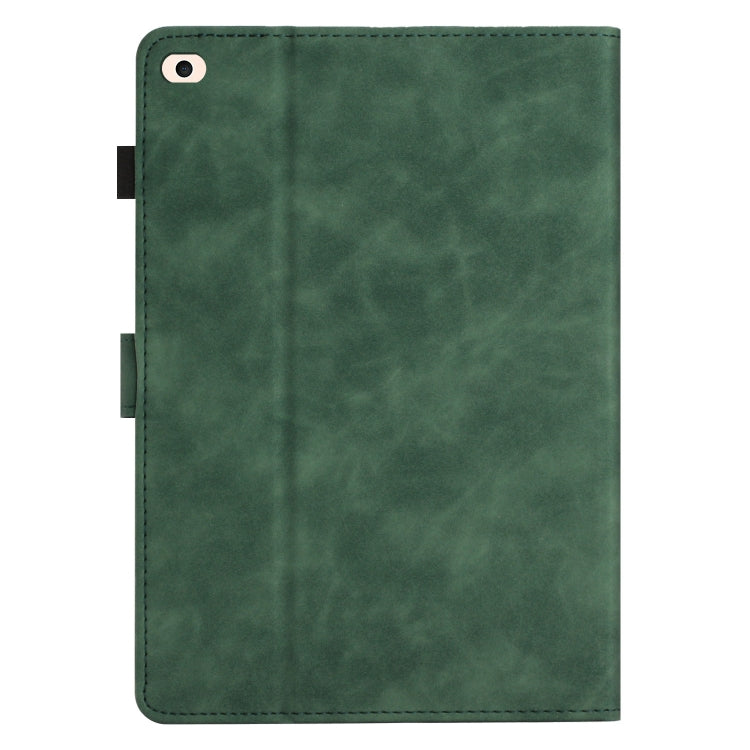 For iPad Air/Air 2/9.7 2017/2018 Coconut Tree Embossed Smart Leather Tablet Case(Green) - iPad Pro 9.7 inch Cases by buy2fix | Online Shopping UK | buy2fix