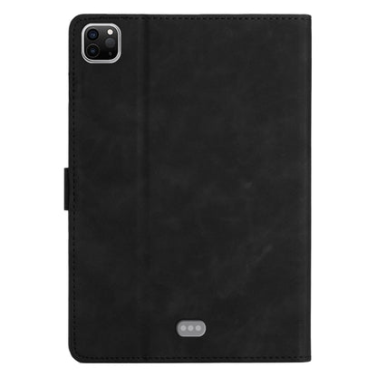 For iPad Pro 11 2018/Air4 10.9/Air5 Coconut Tree Embossed Smart Leather Tablet Case(Black) - More iPad Cases by buy2fix | Online Shopping UK | buy2fix