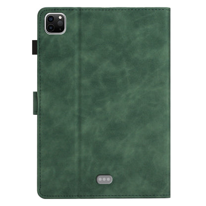 For iPad Pro 11 2018/Air4 10.9/Air5 Coconut Tree Embossed Smart Leather Tablet Case(Green) - More iPad Cases by buy2fix | Online Shopping UK | buy2fix