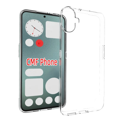For Nothing CMF Phone 1 Waterproof Texture TPU Phone Case(Transparent) - Nothing Cases by buy2fix | Online Shopping UK | buy2fix