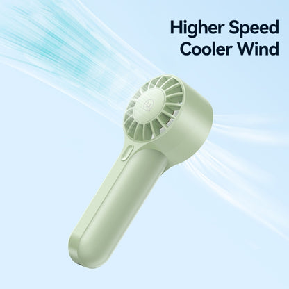 USAMS ZB288 Portable Type-C Rechargeable High Speed Handheld Mini Fan(Beige) - Electric Fans by USAMS | Online Shopping UK | buy2fix