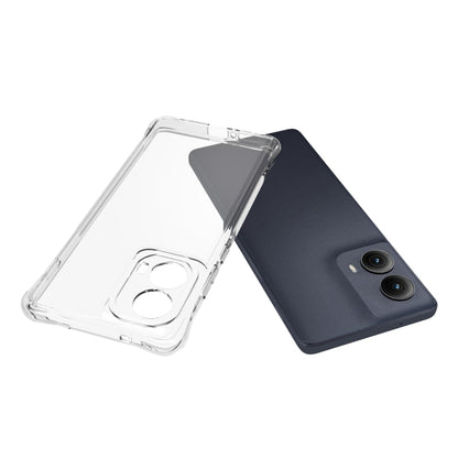 For Motorola Edge 5G 2024 Shockproof Non-slip Thickening TPU Phone Case(Transparent) - Motorola Cases by buy2fix | Online Shopping UK | buy2fix