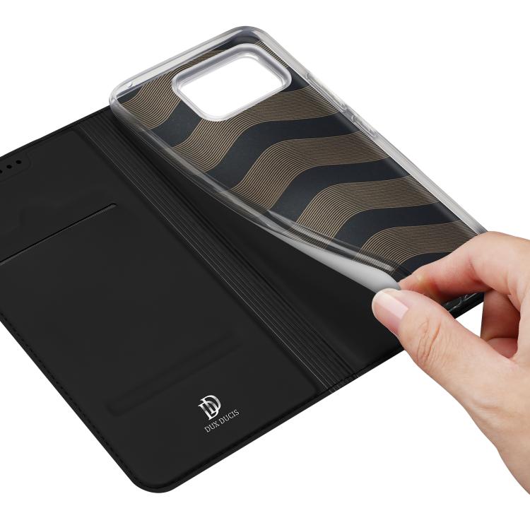 For ASUS Zenfone 12 Ultra DUX DUCIS Skin Pro Series Flip Leather Phone Case(Black) - ASUS Cases by DUX DUCIS | Online Shopping UK | buy2fix