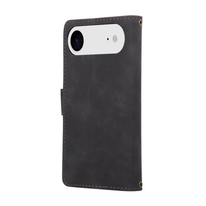For iPhone Air Multifunctional Multi-Card Wallet Phone Leather Case(Black) - iPhone Air Cases by buy2fix | Online Shopping UK | buy2fix