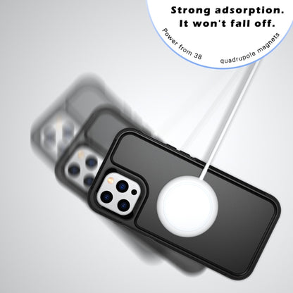 For iPhone 12 Pro Max RedPepper Armor Magsafe PC Hybrid TPU Phone Case(Black) by RedPepper