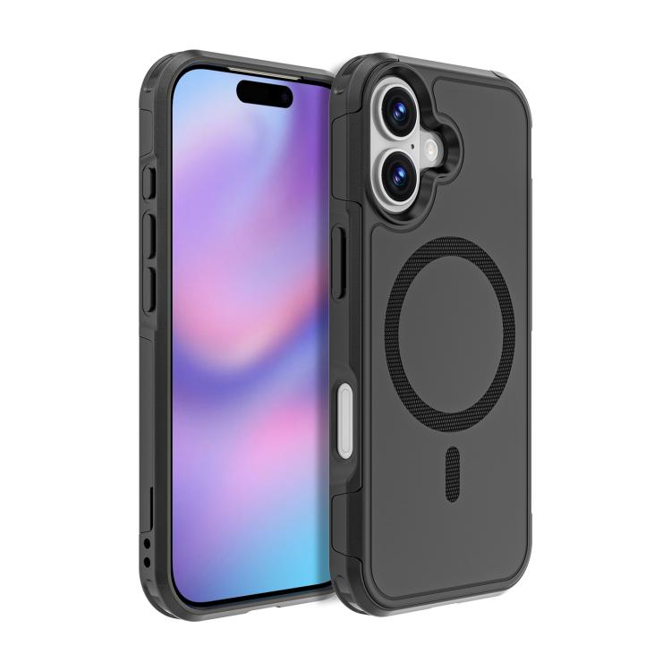 For iPhone 17 RedPepper Armor Magsafe PC Hybrid TPU Phone Case(Black) - iPhone 17 Cases by RedPepper | Online Shopping UK | buy2fix