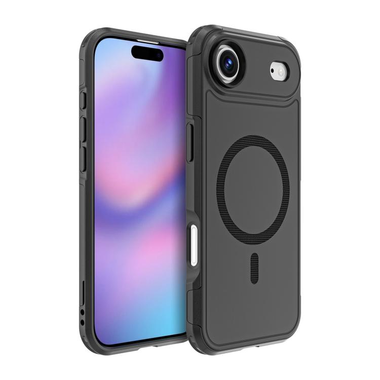 For iPhone 17 Air RedPepper Armor Magsafe PC Hybrid TPU Phone Case(Black) - iPhone 17 Air Cases by RedPepper | Online Shopping UK | buy2fix
