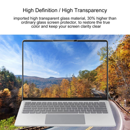 For Microsoft Surface Laptop 7 13.8 9H 0.3mm Explosion-proof Tempered Glass Film - Screen Protection Film by buy2fix | Online Shopping UK | buy2fix