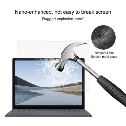 For Microsoft Surface Laptop 13 inch 9H 0.3mm Explosion-proof Tempered Glass Film - Screen Protection Film by buy2fix | Online Shopping UK | buy2fix