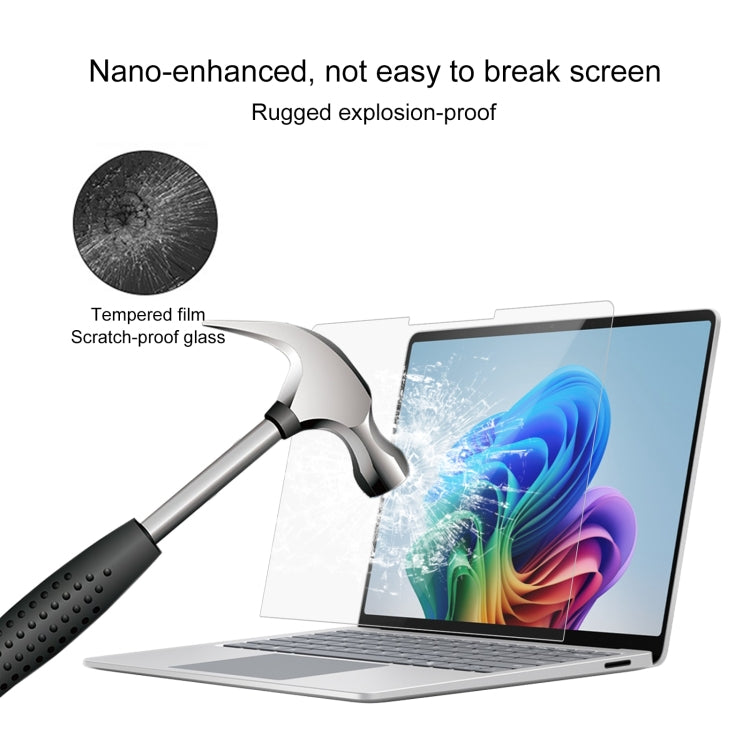For Microsoft Surface Laptop 7 13.8 25pcs 9H 0.3mm Explosion-proof Tempered Glass Film - Screen Protection Film by buy2fix | Online Shopping UK | buy2fix