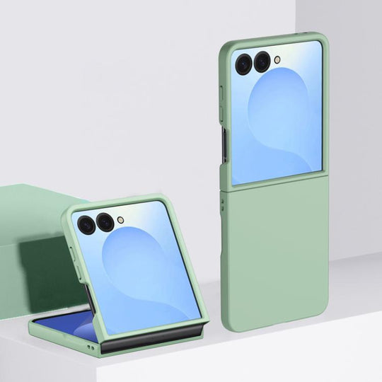 For Galaxy Z Flip8 5G Skin Feel PC Full Coverage Shockproof Phone Case(Mint Green)