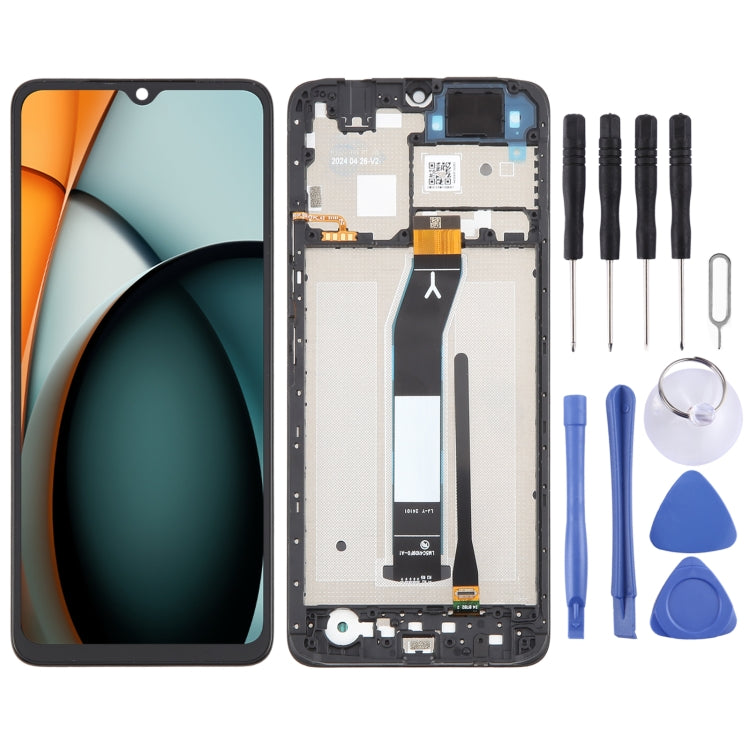 For Xiaomi Redmi A3 Original IPS Material LCD Screen Digitizer Full Assembly with Frame by buy2fix