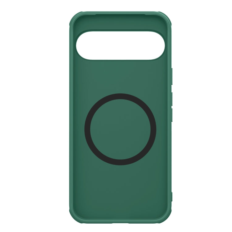 For Google Pixel 9 NILLKIN Frosted Shield Pro Magnetic Phone Case(Green) - Google Cases by NILLKIN | Online Shopping UK | buy2fix