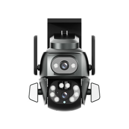 Q821 4MP Binocular Zoom Dual Light Source Outdoor IP67 Waterproof WiFi Camera(AU Plug) by buy2fix