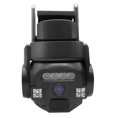 CF-Q812ES 5MP Two-way Voice Outdoor IP66 Waterproof WiFi Camera, Plug Type:UK Plug(Grey) by buy2fix